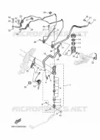 MAITRE CYLINDRE DE FREIN ARRIERE pour Yamaha MT-07 Y-AMT de 2025