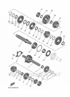 TRANSMISSION pour Yamaha MT-07 Y-AMT 35KW A2 de 2025