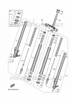 FOURCHE pour Yamaha MT-07 Y-AMT 35KW A2 de 2025