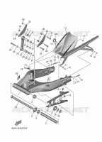 BRAS OSCILLANT  pour Yamaha XSR 900 de 2025