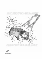 CADRE pour Yamaha XSR 900 de 2025