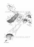 GARDE BOUE pour Yamaha XSR 900 de 2025