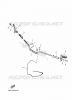GUIDON ET CABLES pour Yamaha XSR 900 de 2025