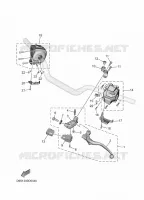 COMMODO / LEVIER pour Yamaha XSR 900 de 2025