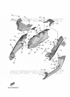 COUVERCLE LATERAL pour Yamaha MT-07 de 2025