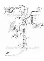 MAITRE CYLINDRE DE FREIN ARRIERE pour Yamaha MT-07 de 2025