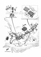 ELECTRIQUE 1 pour Yamaha MT-07 de 2025