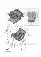 CARTER MOTEUR pour Yamaha MT-07 35KW A2 de 2025