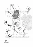 POMPE A EAU pour Yamaha MT-07 35KW A2 de 2025