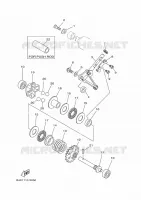 VALVE D'ECHAPPEMENT pour Yamaha YZ 125 Monster Energy Yamaha Racing Edition de 2025