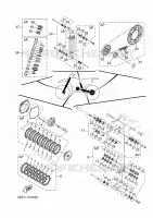 KIT PIECES D'ENTRETIEN pour Yamaha YZ 250 Monster Energy Yamaha Racing Edition de 2025