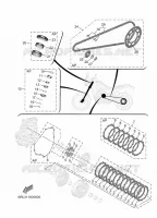 KIT PIECES D'ENTRETIEN pour Yamaha TENERE 700 RALLY de 2025