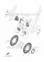 ETRIER DE FREIN AVANT pour Yamaha TENERE 700 RALLY de 2025