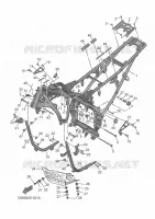 CADRE pour Yamaha TENERE 700 RALLY de 2025