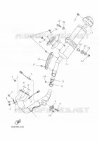 ECHAPPEMENT pour Yamaha TENERE 700 RALLY de 2025