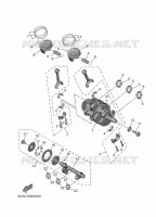 VILEBREQUIN / PISTON pour Yamaha TENERE 700 de 2025