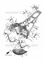CADRE  700 yamaha-moto 2025 TENERE BRL3110D0210
