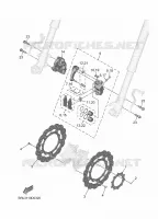 ETRIER DE FREIN AVANT pour Yamaha TENERE 700 de 2025