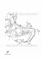 PHARE  pour Yamaha NMAX 125 de 2025