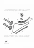 ARBRE A CAMES / CHAINE DE DISTRIBUTION pour Yamaha TMAX 560 TECH MAX de 2025