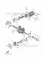 VILEBREQUIN / PISTON pour Yamaha TMAX 560 TECH MAX de 2025