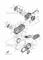 CARTER   MOTEUR 2 pour Yamaha TMAX 560 TECH MAX de 2025