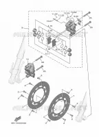 ETRIER DE FREIN AVANT pour Yamaha TMAX 560 TECH MAX de 2025