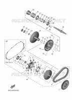 EMBRAYAGE 2 pour Yamaha TMAX 560 TECH MAX de 2025