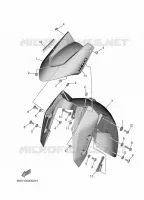 GARDE BOUE pour Yamaha TMAX 560 TECH MAX de 2025