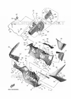 CARENAGE INFERIEUR pour Yamaha TMAX 560 TECH MAX de 2025