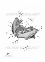 PHARE pour Yamaha TMAX 560 TECH MAX de 2025
