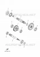 TRANSMISSION pour Yamaha NMAX 125 TECH MAX de 2025