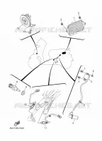 PARTIE ELECTRIQUE 1 pour Yamaha RAYZR 125 de 2025