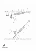 SOUPAPE pour Yamaha RAYZR 125 de 2025