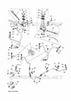MAITRE CYLINDRE DE FREIN  pour Yamaha XMAX 300 TECH MAX de 2025