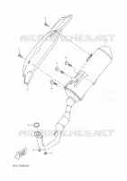 ECHAPPEMENT pour Yamaha XMAX 125 de 2025