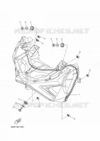 PHARE  pour Yamaha XMAX 125 de 2025
