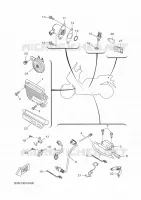ELECTRIQUE 2 pour Yamaha XMAX 125 de 2025