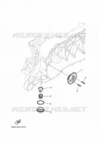 POMPE A HUILE pour Yamaha XMAX 125 TECH MAX + de 2025
