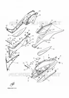BEQUILLE / REPOSE PIEDS 2 pour Yamaha XMAX 125 TECH MAX + de 2025