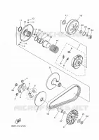 EMBRAYAGE pour Yamaha XMAX 125 TECH MAX + de 2025