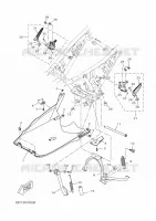 BEQUILLE / REPOSE PIEDS pour Yamaha XMAX 125 TECH MAX + de 2025