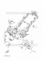 CADRE pour Yamaha XMAX 125 TECH MAX + de 2025