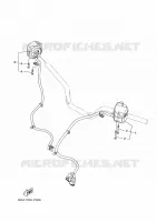 COMMODO / LEVIER pour Yamaha XMAX 125 TECH MAX + de 2025