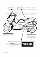 PIECES D'ENTRETIEN pour Yamaha XMAX 125 TECH MAX + de 2025
