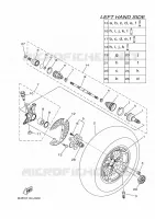 ROUE AVANT pour Yamaha GRIZZLY 700 EPS de 2025