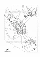 BOITIER PAPILLON INJECTION 1 pour Yamaha YFZ 450 R de 2025