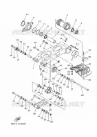BRAS OSCILLANT  pour Yamaha YFZ 450 R de 2025