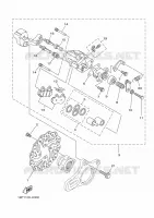 ETRIER DE FREIN AR pour Yamaha YFZ 450 R de 2025