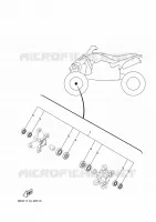KIT PIECES D'ENTRETIEN pour Yamaha YFZ 450 R de 2025